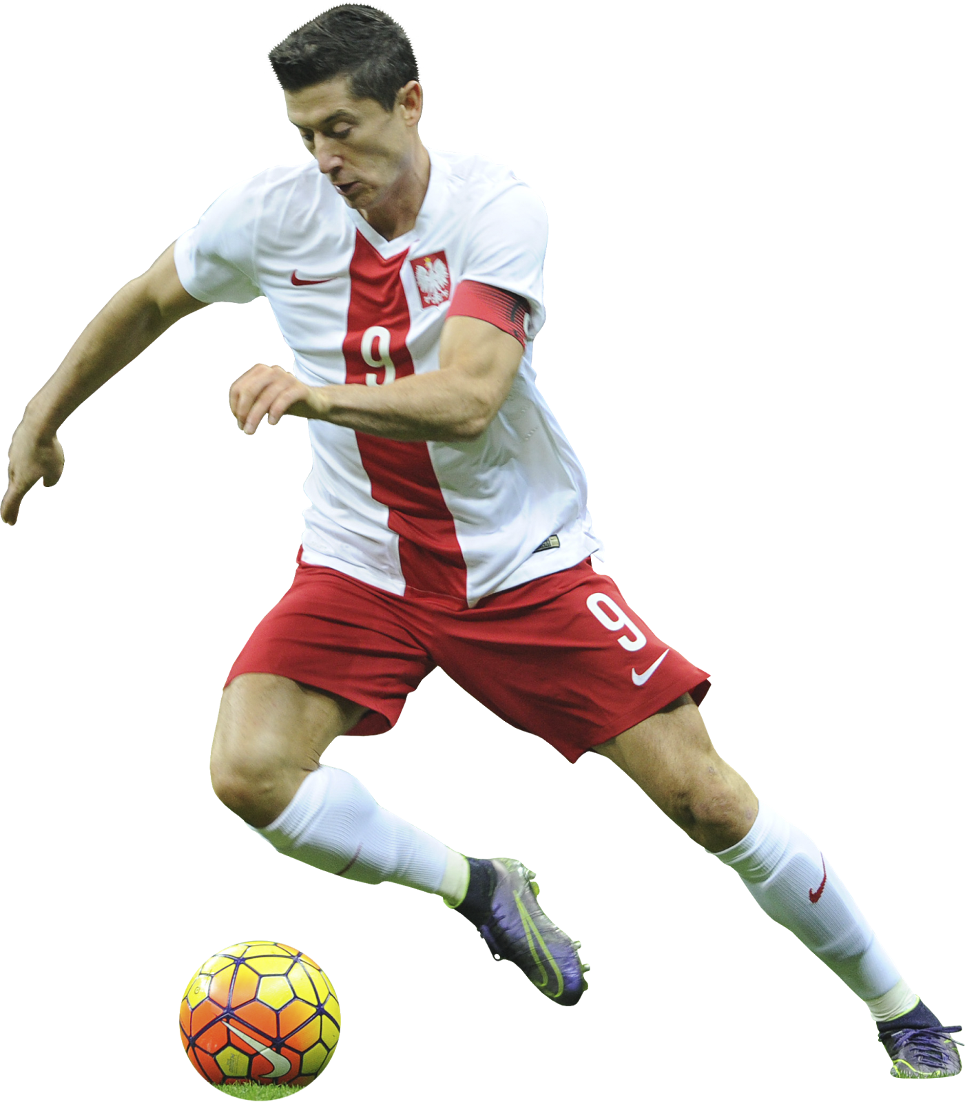 Robert Lewandowski Football Render FootyRenders