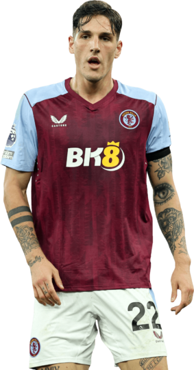 Nicolò Zaniolo Aston Villa football render FootyRenders