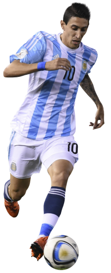 Angel Di Maria Football Render - Footyrenders