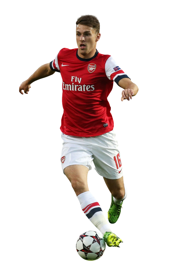 Aaron Ramsey football render - 1506 - FootyRenders