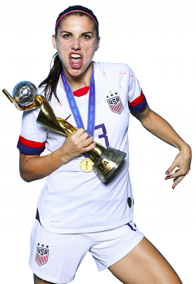 Alex Morgan football render - 55512 - FootyRenders