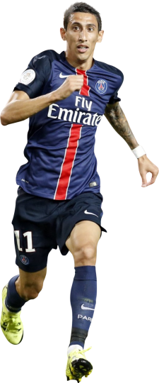 Angel Di Maria football render - FootyRenders