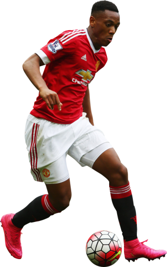 Anthony Martial football render - FootyRenders