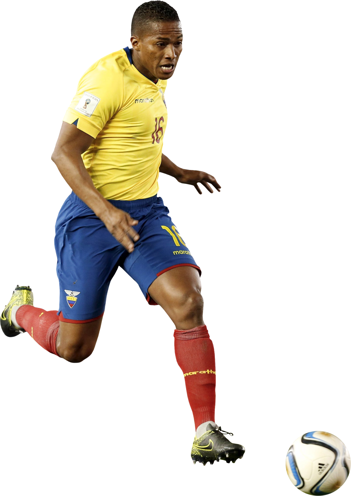 Antonio Valencia football render - FootyRenders