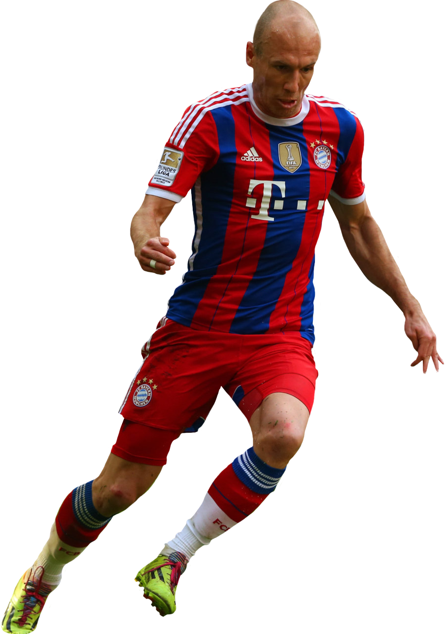 Arjen Robben football render - 2962 - FootyRenders