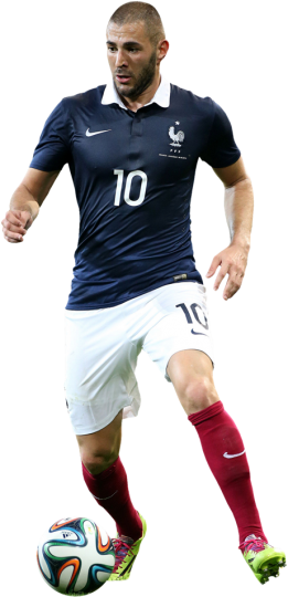 Karim Benzema football render - FootyRenders