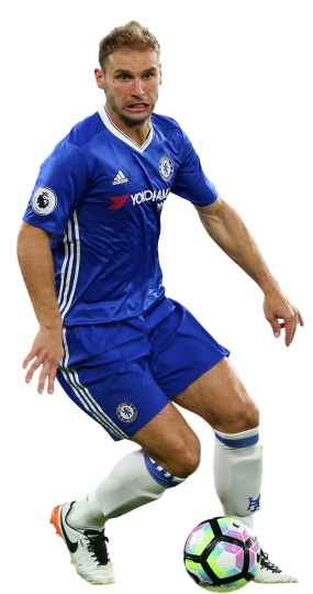 Branislav Ivanovic Chelsea football render - FootyRenders