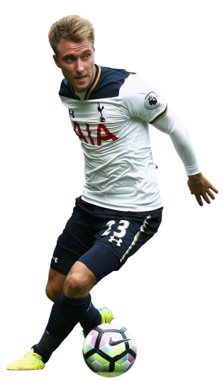 Christian Eriksen Tottenham Hotspur football render - FootyRenders