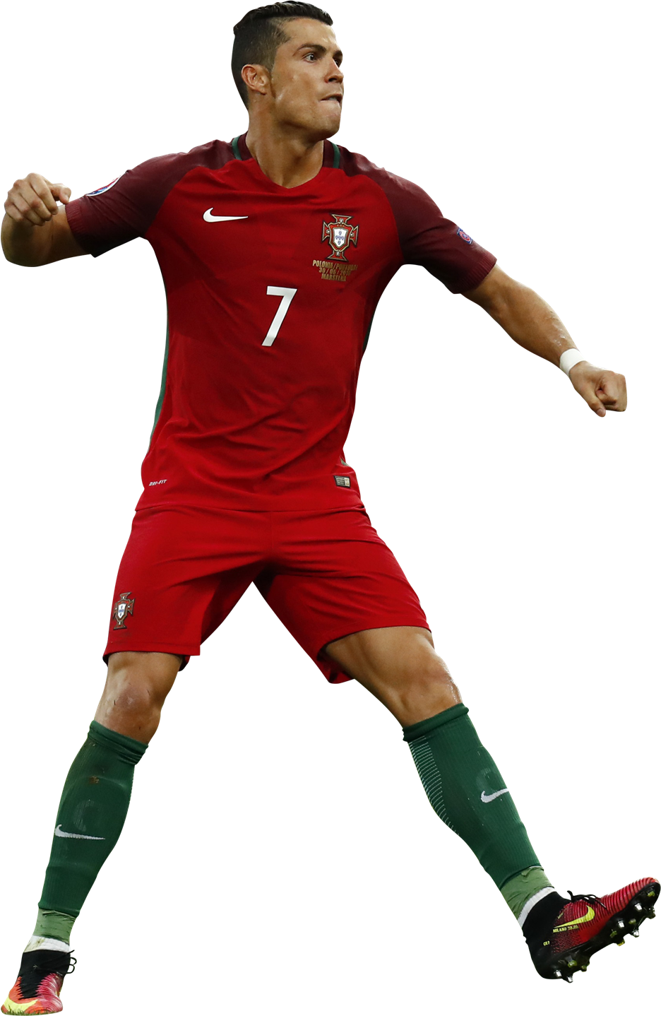 Cristiano Ronaldo Portugal football render - FootyRenders