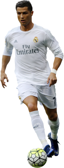 Cristiano Ronaldo Real Madrid football render - FootyRenders