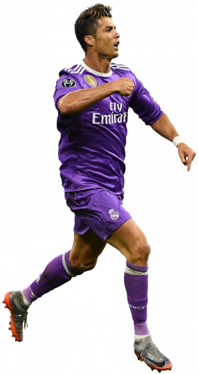 Cristiano Ronaldo Real Madrid football render - FootyRenders