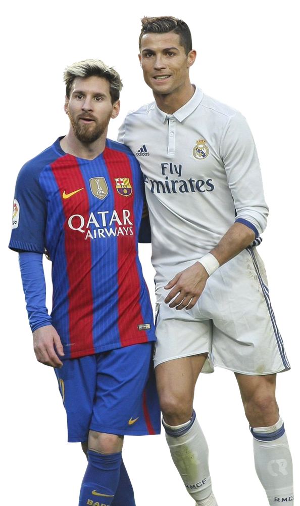 soccer player ronaldo and messi