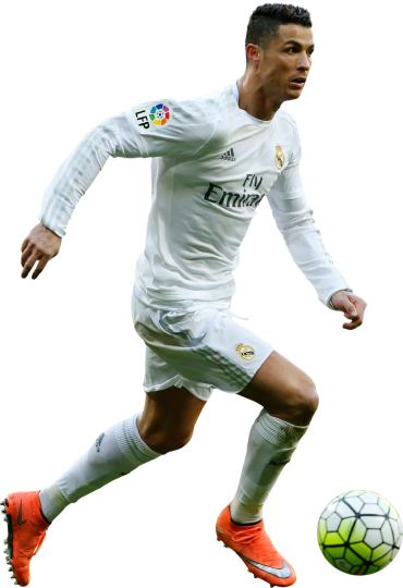 Cristiano Ronaldo Real Madrid football render - FootyRenders