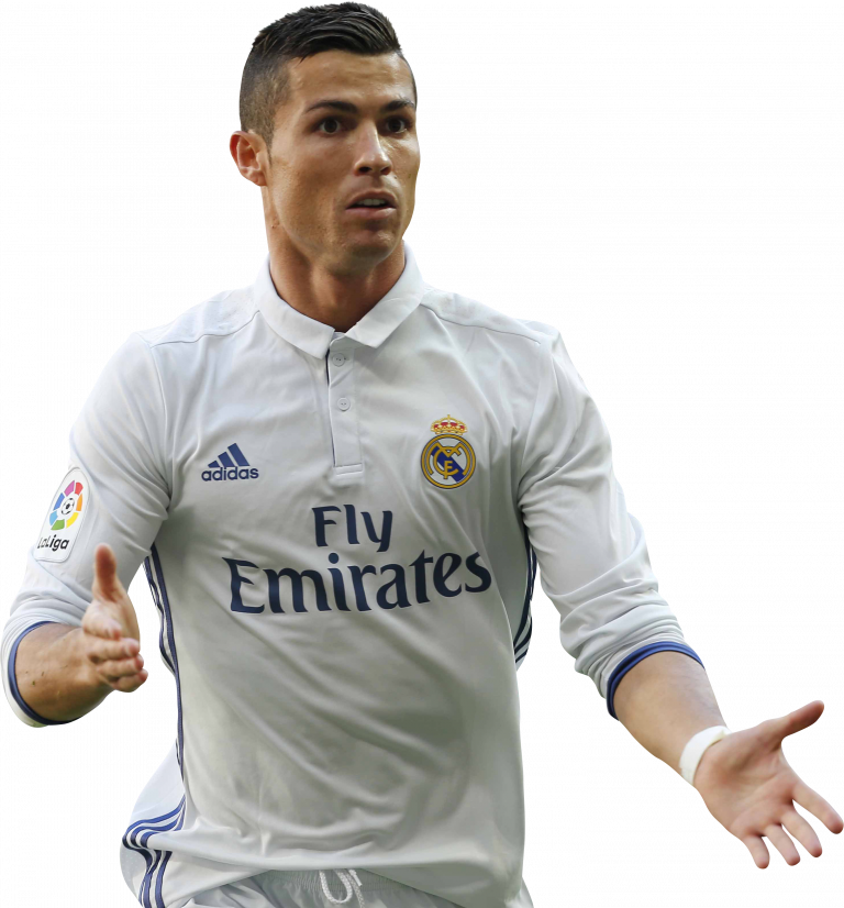 Cristiano Ronaldo Real Madrid football render - FootyRenders