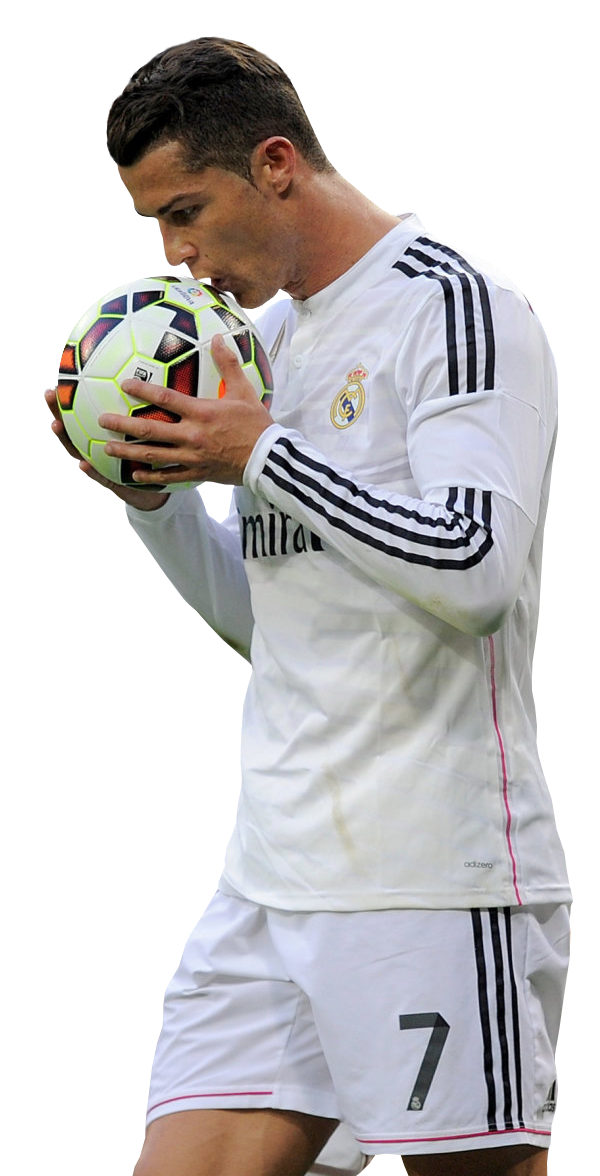 Cristiano Ronaldo Real Madrid football render - FootyRenders