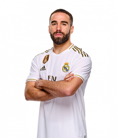 Dani Carvajal Real Madrid football render - FootyRenders