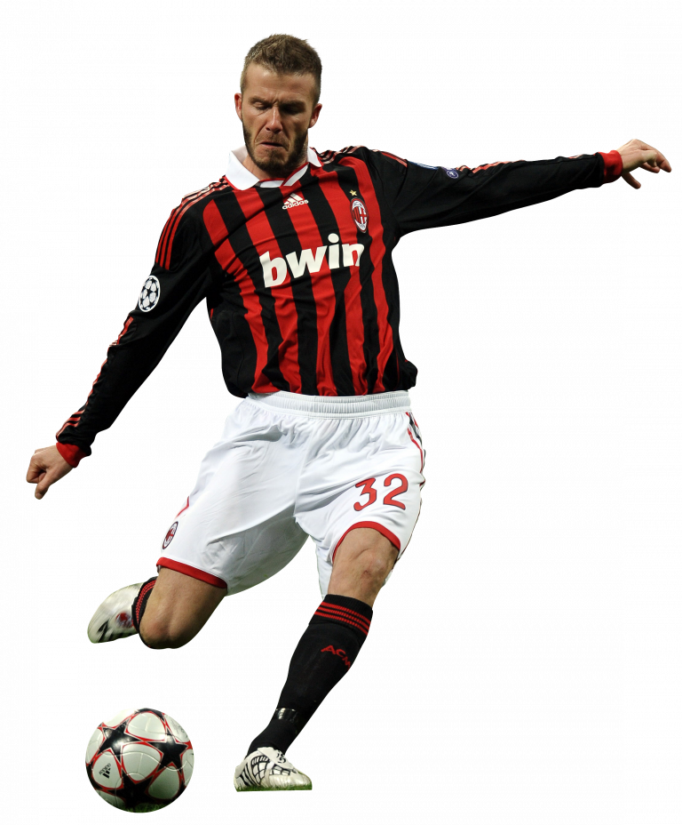 David Beckham football render - 35034 - FootyRenders