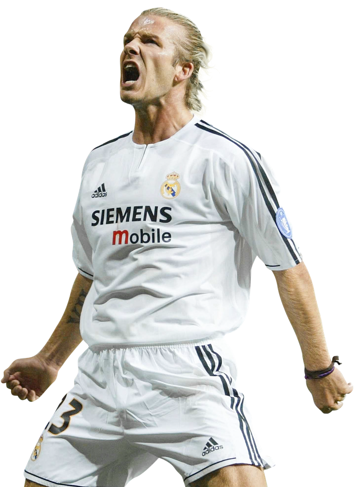 David Beckham Legends football render - FootyRenders
