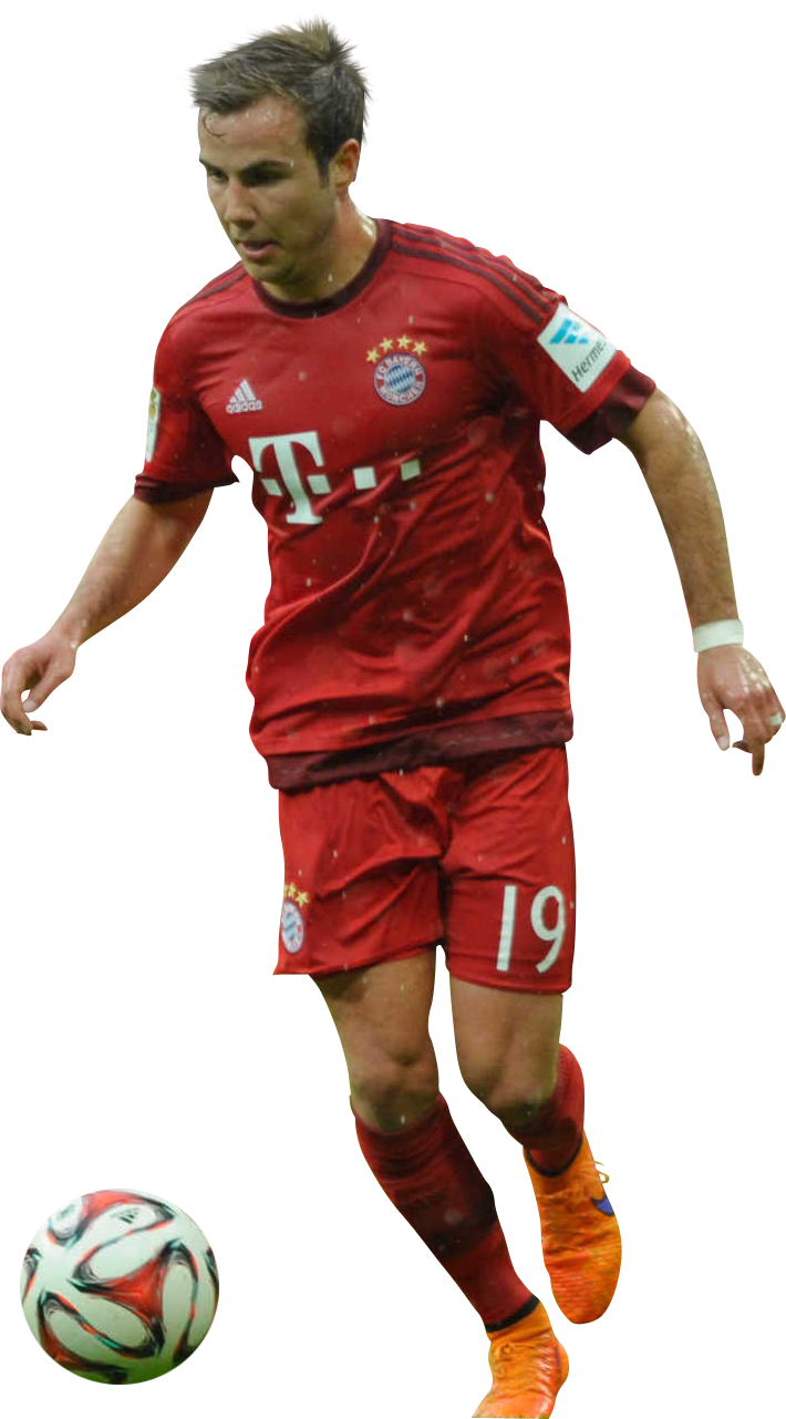 Mario Götze football render - FootyRenders