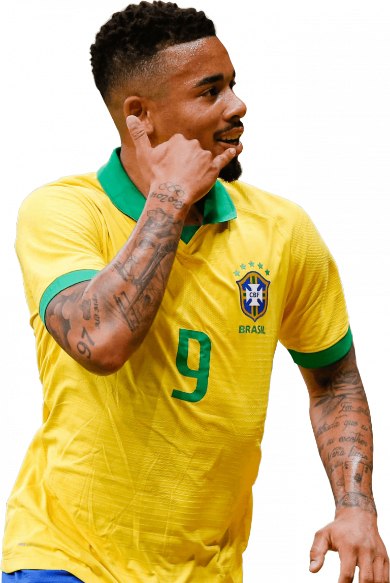 Gabriel Jesus football render - 54147 - FootyRenders