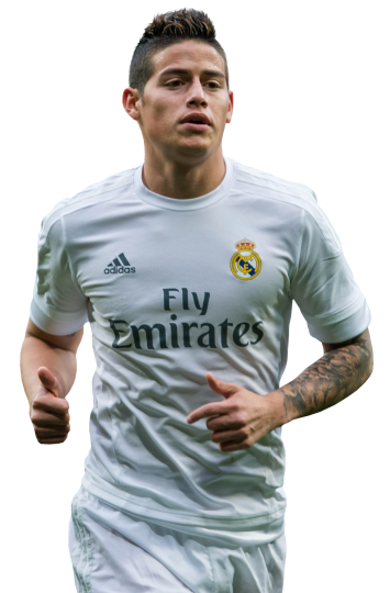 James Rodriguez football render - FootyRenders