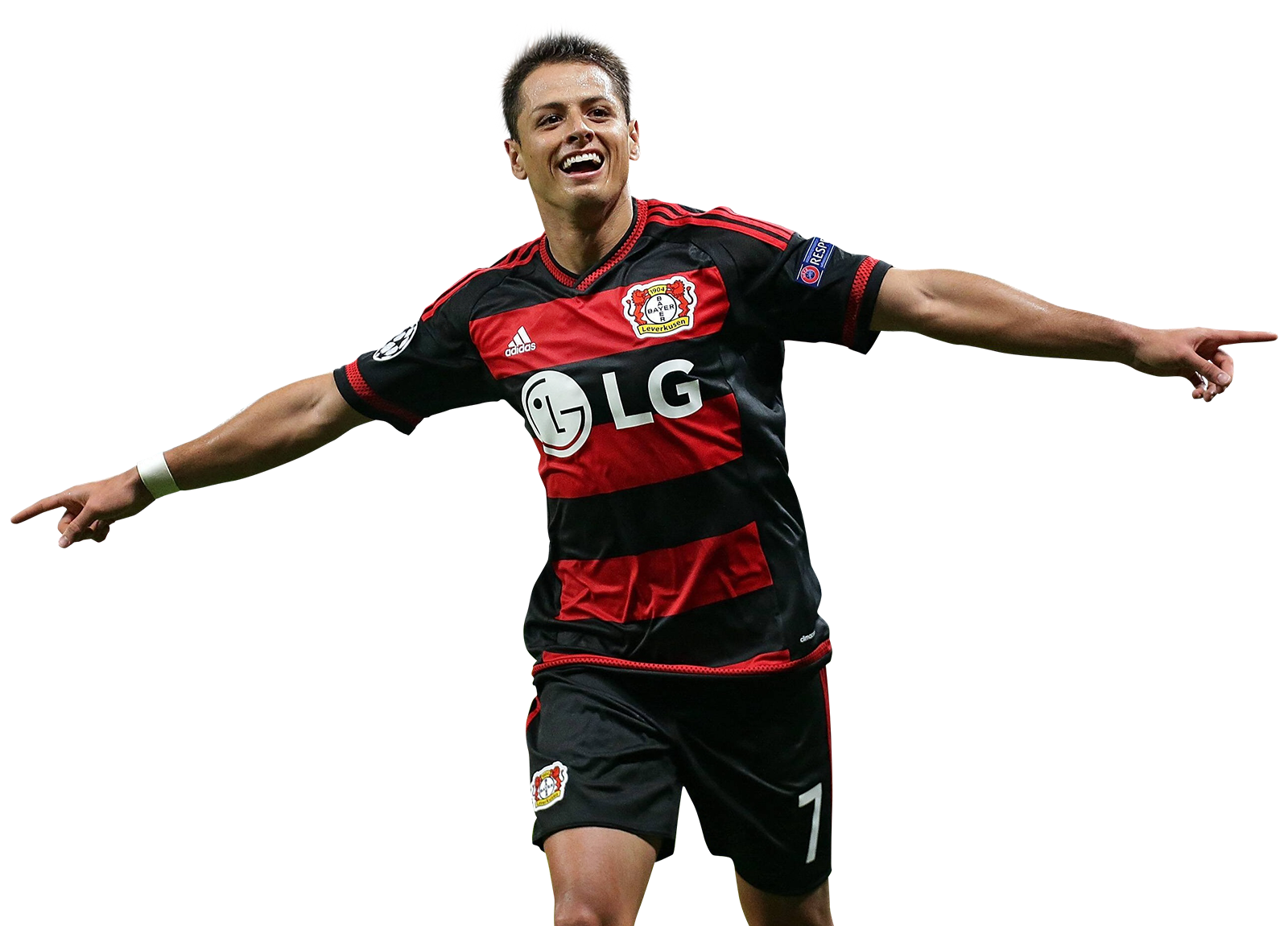 adidas, Shirts, Bayer Leverkusen Adidas Chicharito 7 Soccer Jersey