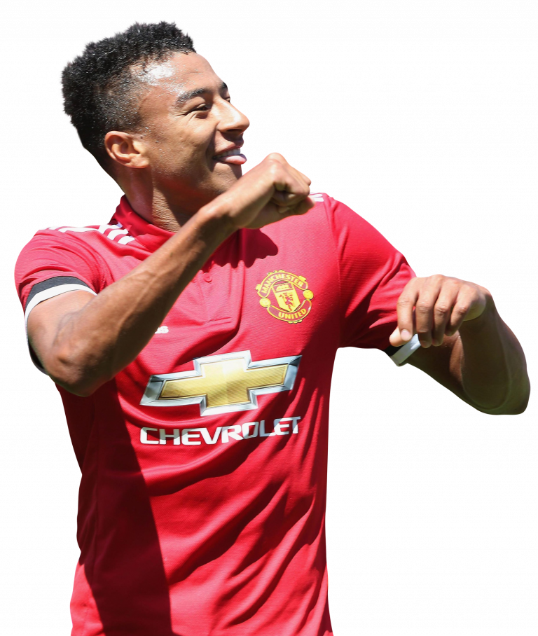 Jesse Lingard Manchester United football render - FootyRenders