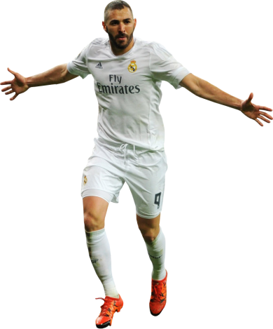 Karim Benzema football render - FootyRenders