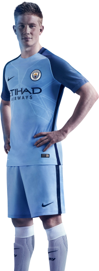 Kevin De Bruyne Manchester City football render - FootyRenders