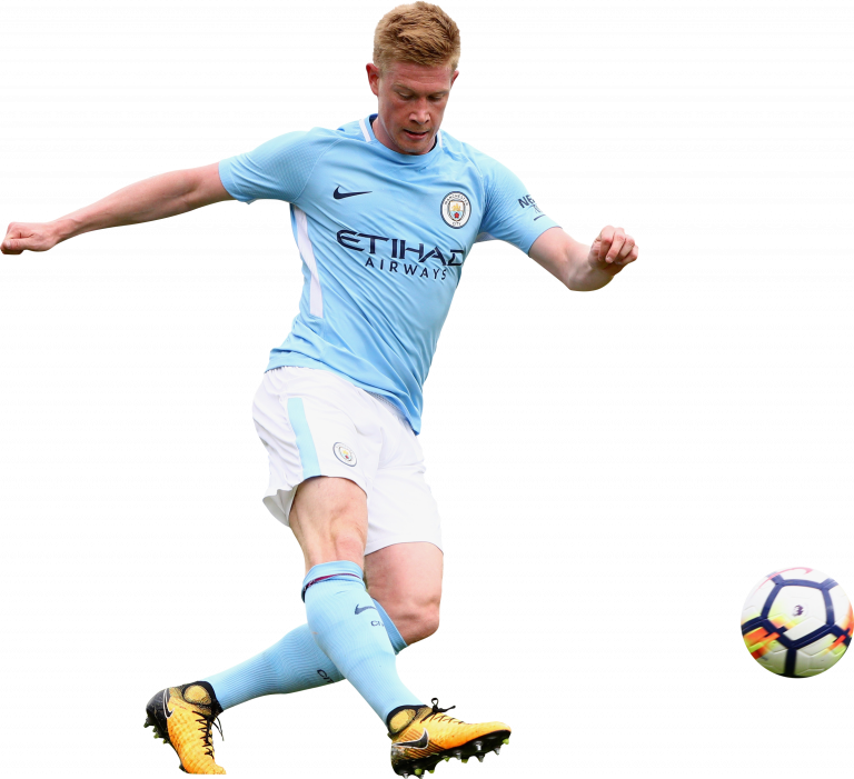 Kevin De Bruyne Manchester City football render - FootyRenders