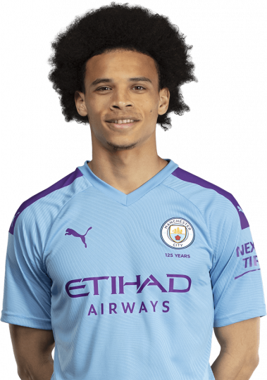 Leroy Sané Manchester City football render - FootyRenders