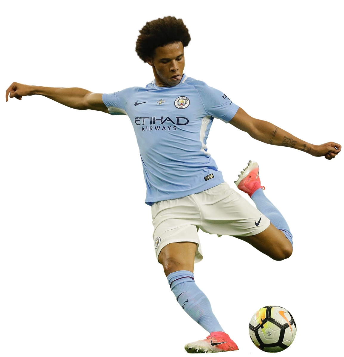 Leroy Sané Manchester City football render - FootyRenders