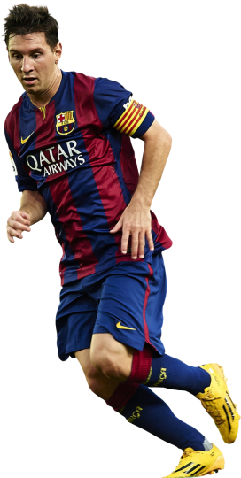 Lionel Messi football render - FootyRenders