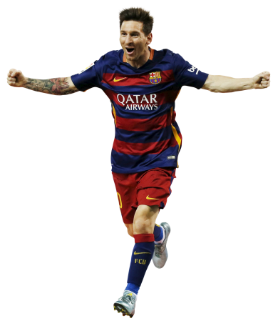 Lionel Messi football render - FootyRenders