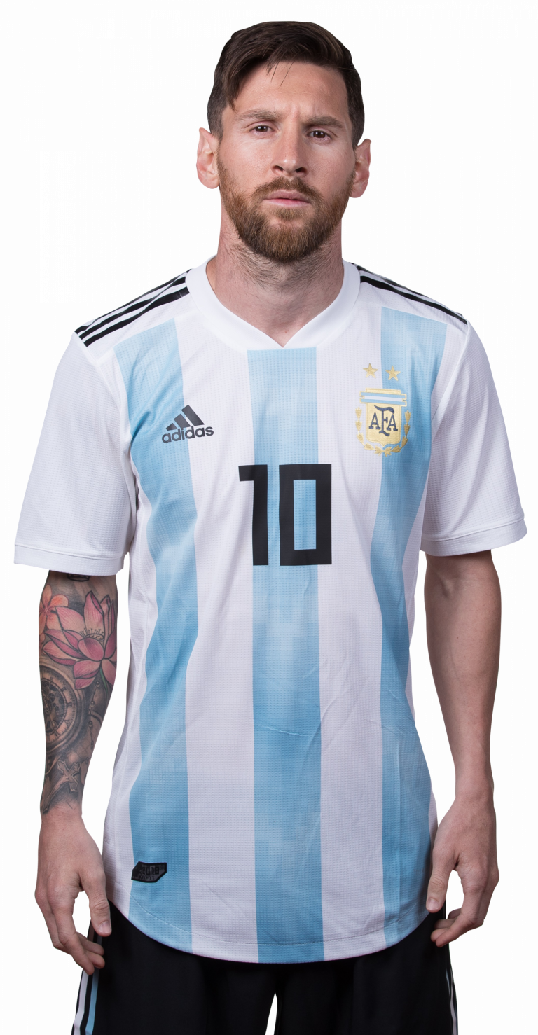 Lionel Messi Argentina football render - FootyRenders