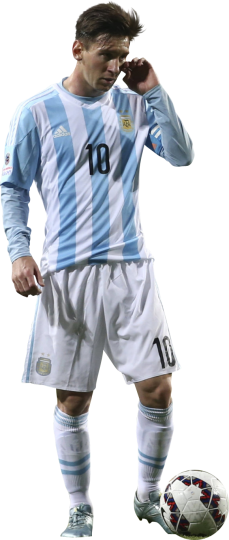 Lionel Messi football render - FootyRenders