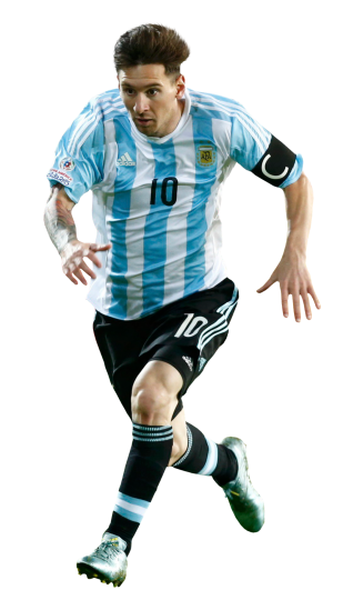 Lionel Messi football render - FootyRenders