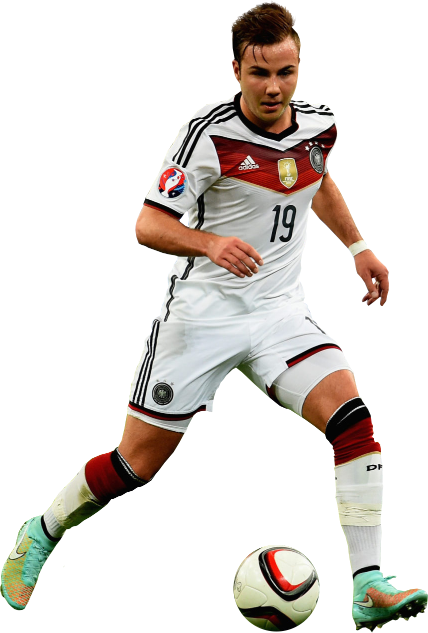 Mario Götze football render - FootyRenders