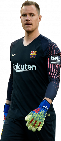 Marc-André ter Stegen Barcelona football render - FootyRenders