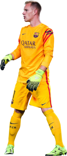 Marc-André Ter Stegen football render - FootyRenders