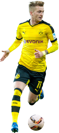 Marco Reus football render - FootyRenders