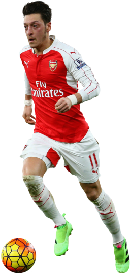 Mesut Özil football render - FootyRenders