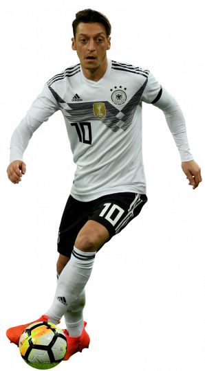 Mesut Özil Germany football render - FootyRenders