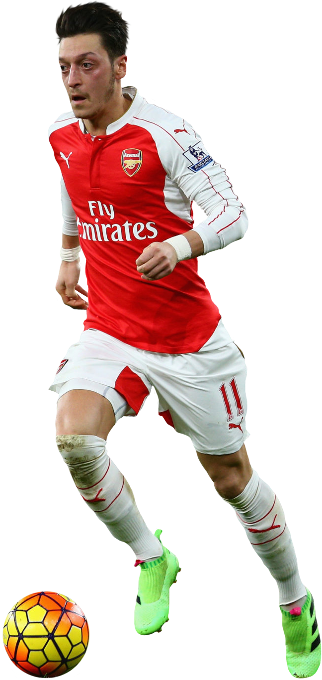 Mesut Özil Football Render Footyrenders