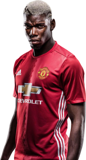 Paul Pogba Manchester United football render - FootyRenders