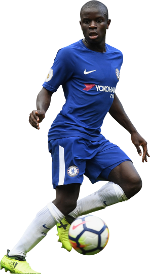 N'Golo Kanté Chelsea football render - FootyRenders