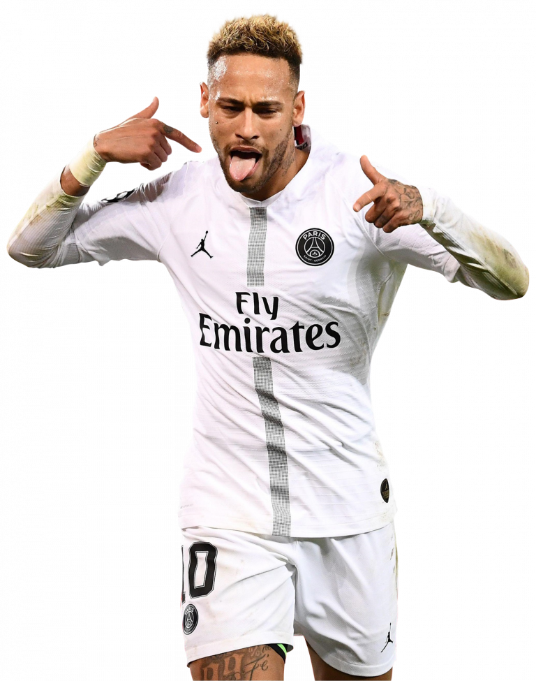 Neymar Paris Saint-Germain football render - FootyRenders