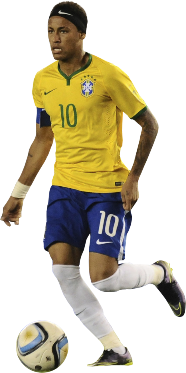 Neymar Football Render - Footyrenders