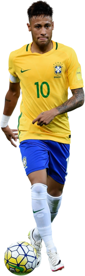 Neymar Brazil football render - FootyRenders