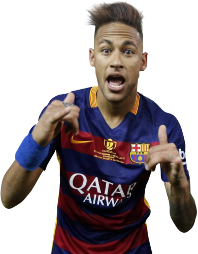 Neymar Barcelona football render - FootyRenders